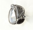 Tourmilated Quartz Cluster Ring