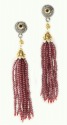 Garnet & Red Quartz Pendant Necklace