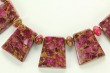 Red Quartz & Jade Necklace