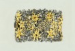 Rhodium Cuff with Vermeil