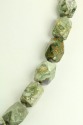 Hand Carved Jade & Rhyolite Pendant Necklace