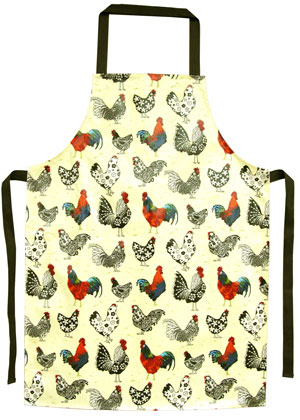 Rooster  PVC Apron