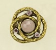 Mars & Valentine Rose Quartz Love Knot Ring