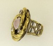 Mars & Valentine Rose Quartz Love Knot Ring