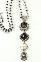 Saucy Cat Bracelet with Black Onyx & Hematite