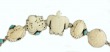 Carved Bone Sea Life Bracelet with Turquoise