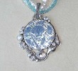 Mars & Valentine Seafoam Treasure Necklace