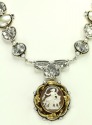 Mars & Valentine Antique Diana Shell Cameo Pendant