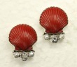 Sailor's Valentine Post Earrings