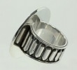 Echo Large Silver Sunflower Ring with White Pearl--REGULAR PRICE $160.00