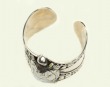 Mars & Valentine Sterling Silver Turtle Statement Cuff