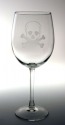 Rolf Skull & Cross Bones 18 oz. All Purpose Wine