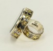Mars & Valentine Antique Compass Statement Ring