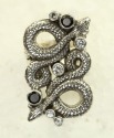 Snake Charmer Ring with Snake Band