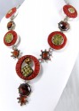 Hand Carved Cinnabar & Citrine--REGULAR PRICE $175.00
