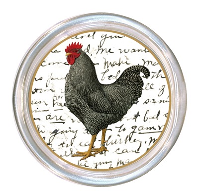 Speckled Rooster on French Writing