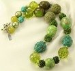 Turquoise & Sponge Coral Necklace