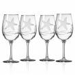 Rolf Starfish 12 oz White Wine Glass  