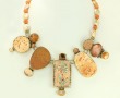 Hand Carved Statement Necklace