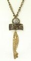 Japanese Sword Menuki Long Necklace