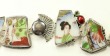 Mars & Valentine Vintage Asian Tile Statement Bracelet