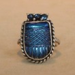 Amy Kahn Russell Titanium Crest Ring--CAN BE RESIZED--ORIGINALLY $128.00