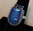 Amy Kahn Russell Titanium Crest Ring--CAN BE RESIZED--ORIGINALLY $128.00
