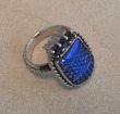 Amy Kahn Russell Titanium Crest Ring--CAN BE RESIZED--ORIGINALLY $128.00