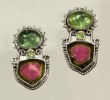 Tourmaline Cluster Ring