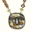 Japanese Sword Tsuba Pendant Necklace