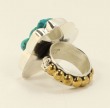 Turquoise Rose Ring