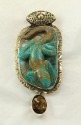 Carved Turquoise Salamander