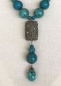 Amy Kahn Russell Turquoise Statement Collar