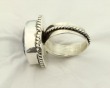 Enamel Under Quartz Ring
