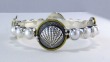 Mars & Valentine Undertow Bangle with Pearls