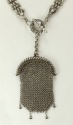 MARS & VALENTINE Antique Victorian Purse Statement Collar