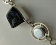 Mars & Valentine Antique Vulcanite Cameo Statement Collar