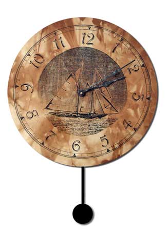 Windjammer Clock