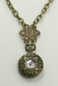 Amy Kahn Russell Watch Pendant on 34" Necklace