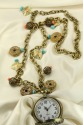 Watch Pendant on 34" Necklace---NEW FOR SPRING!--REGULAR PRICE $148.00