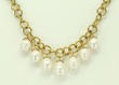 White Baroque Fresh Water Pearl Adjustable Necklace