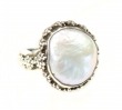 White Fresh Water Pearl Ring