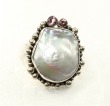 White Fresh Water Pearl Ring