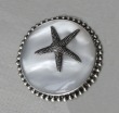 Mars & Valentine Black & White Starfish Ring--ORIGINALLY $198.00