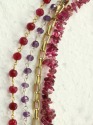Necklace Inspired by "Woman with Fruits" by Alphonse Mucha