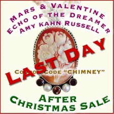 Mars & Valentine, Echo of the Dreamer and Amy Kahn Russell After Christmas Sale