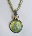 Mars & Valentine Vintage Mermaid Pendant Necklace