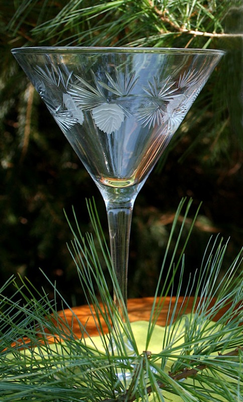 Rolf Icy Pine 10 oz. Martini Glass