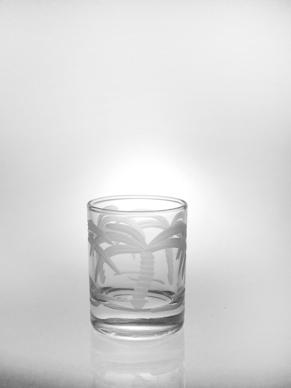 Rolf Palm Tree Shot Glass (Votive) 2.5 oz