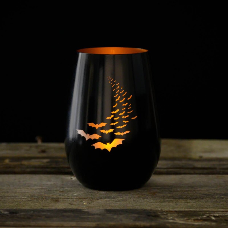 Rolf Going Batty 16.5 oz Stemless Wine AND Votive